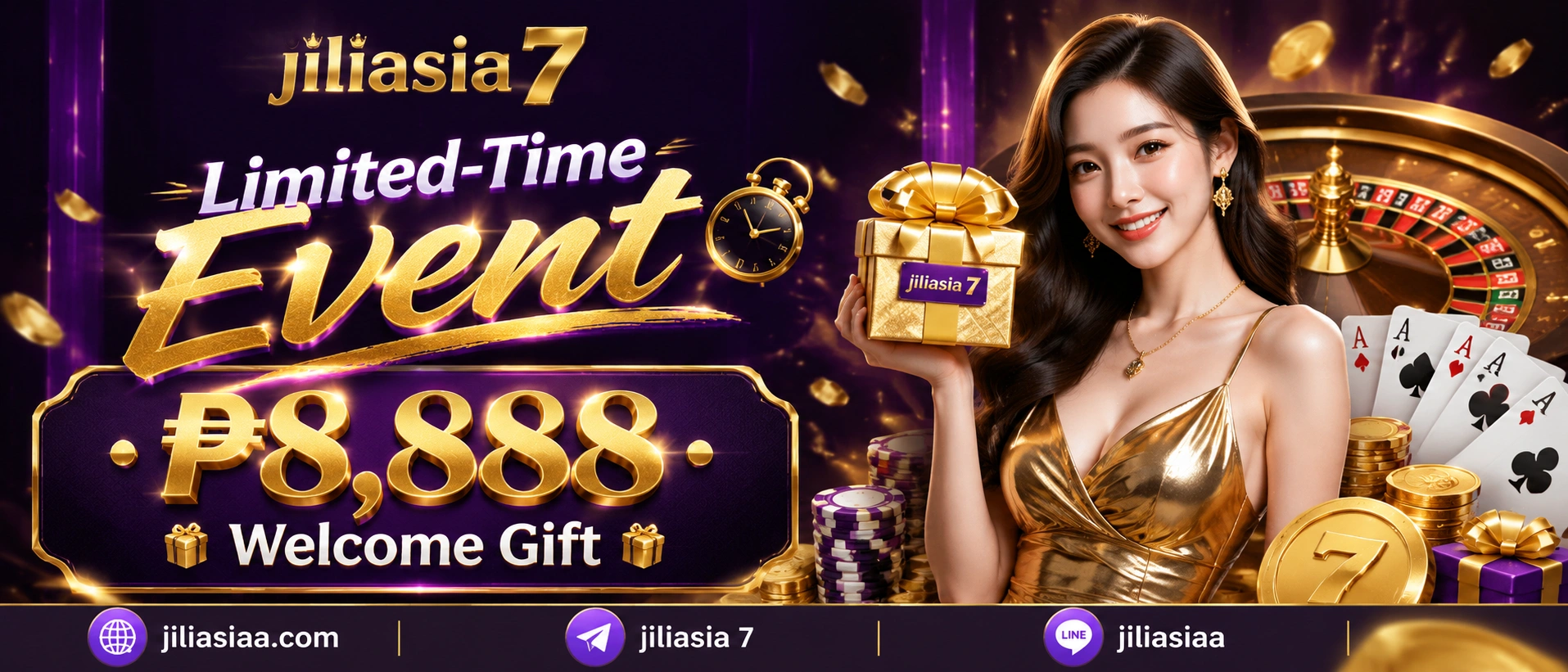 jiliasia Promotion mobile banner